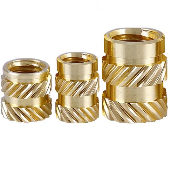 Yate10 100 Adet Laptop Dişi Pirinç Somun Seti Kilitli Poşetli