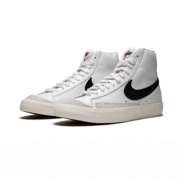 Nike Blazer MİD 77 Vintage White Black - 2