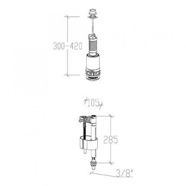 42X93 ÇEKMELİ İÇ TAKIM 24293 TEMA - 2