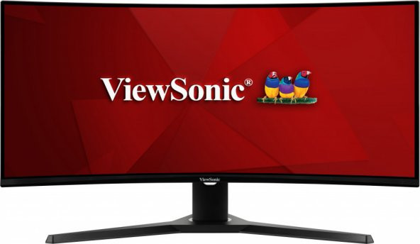 VIEWSONIC VX3418-2KPC 34" VA 21:9 WQHD 144HZ 1MS HDMI DP ADAPTIVE SYNC KAVISLI ULTRA GENIS OYUNCU MONITORU - 1