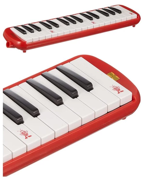 Lino Melodika 32 Tuşlu Özel Çantalı Kırmızı - 3