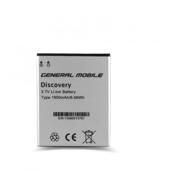 Kadrioğlu1 General Mobile Discovery E3 Batarya Pil