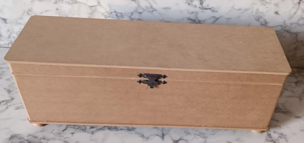 Hobi Adn 90207 Okey Takım Saklama Kutu Ahşap MDF HAM Ankara Siteler Ürün El Yapım - 6