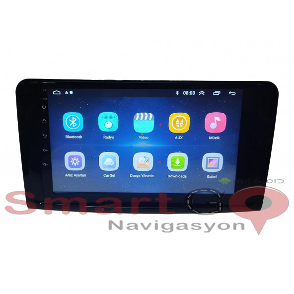 MERCEDES BENZ ML/GL 9'' 2006/2010 4GB MULTİMEDYA - Resim 3