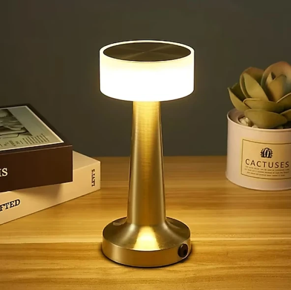 CATA CT 8436 Denver Şarjli Masa Lambası 3 Renk - 3