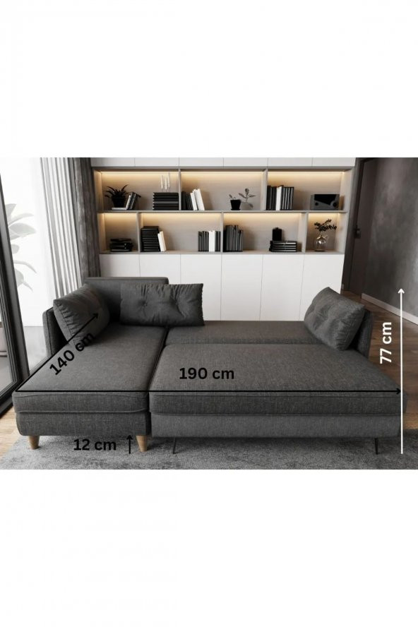ORJİNHOME İnova Köşe Koltuk Takımı (sandıklı) - İstediğin Köşeyi Seç - 3
