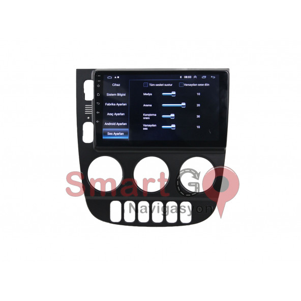 MERCEDES ML320 1998-2003 9'' 4 GB MULTİMEDYA - 6