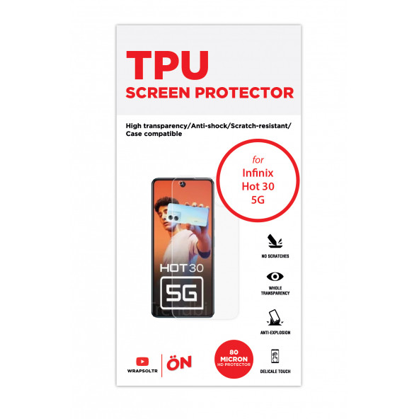 INFİNİX HOT 30 5G EKRAN KORUYUCU TPU FİLM - 2