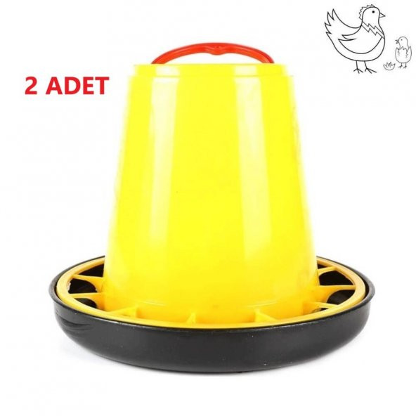 Tavuk ve Civciv Yemliği 1 Lt (Plastik-Korumalı)-2 Adet