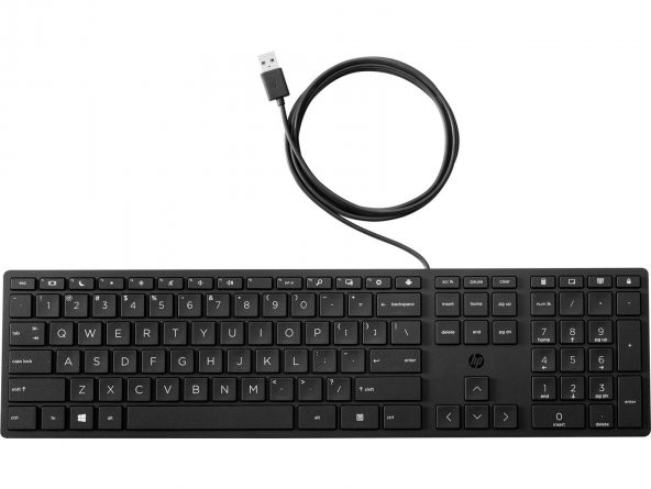 Hp Kablolu Masaüstü 320k Klavye Eng L96909-L31