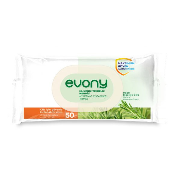 Evony Hijyenik Temizlik Mendili 50x12 600 Yaprak
