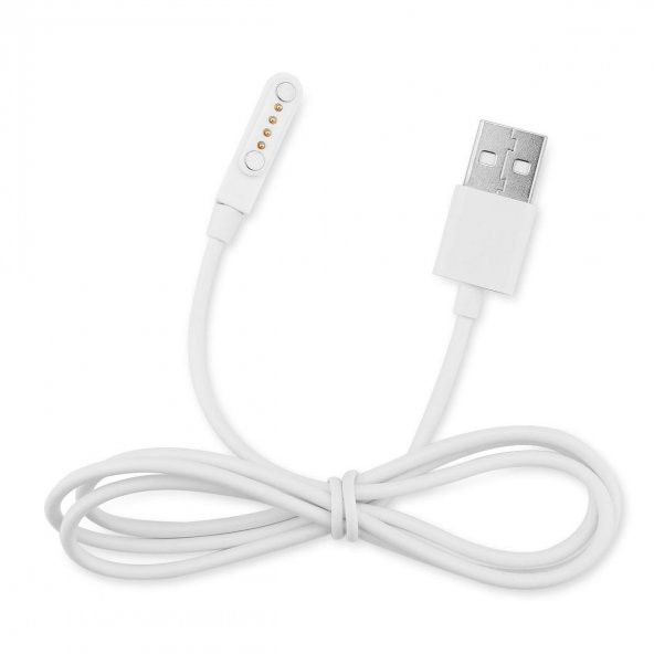 SADECE Wiky Watch 4 Plus UYUMLUDUR Akıllı Çocuk Saati Smart Watch Mıknatıslı Şarj Cihazı Kablosu - 2