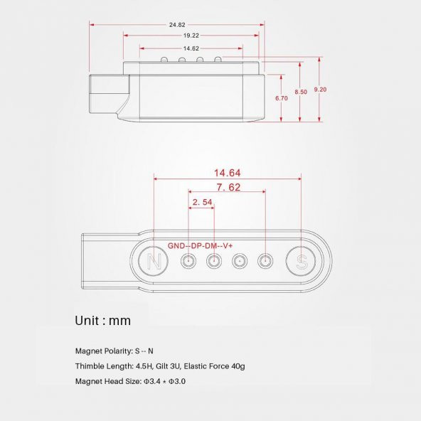 SADECE Wiky Watch 4 Plus UYUMLUDUR Akıllı Çocuk Saati Smart Watch Mıknatıslı Şarj Cihazı Kablosu - 3