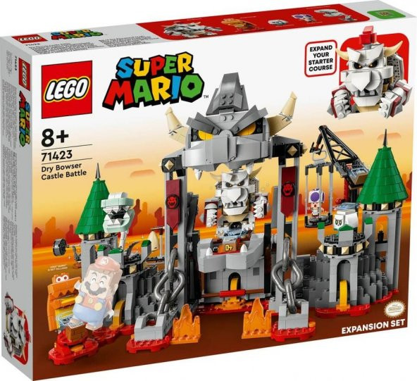 LEGO Super Mario 71423 Dry Bowser Castle Battle