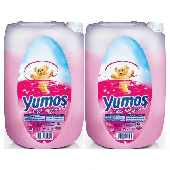 Yumoş Çamaşır Yumuşatıcı Çiçek Bahçesi 5 Litre 2 Li