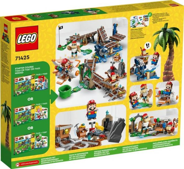 LEGO Super Mario 71425 Diddy Kongs Mine Cart Ride - 2