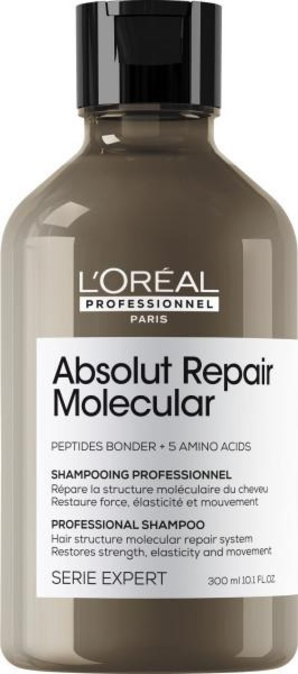 Loreal Professionnel Serie Expert Absolut Repair Molecular Tüm Yıpranmış Saçlar İçin Arındırıcı Şampuan 300 ML - 2