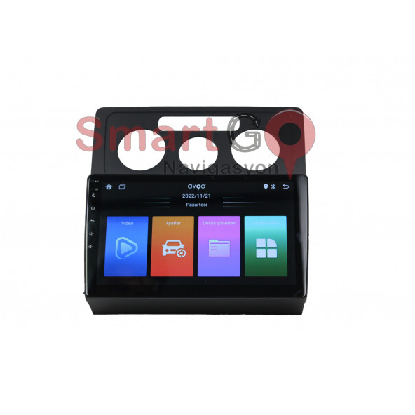 VOLKSWAGEN CADDY 2004-2010 MANUEL KLİMA 10'' 4 GB MULTİMEDYA - 2