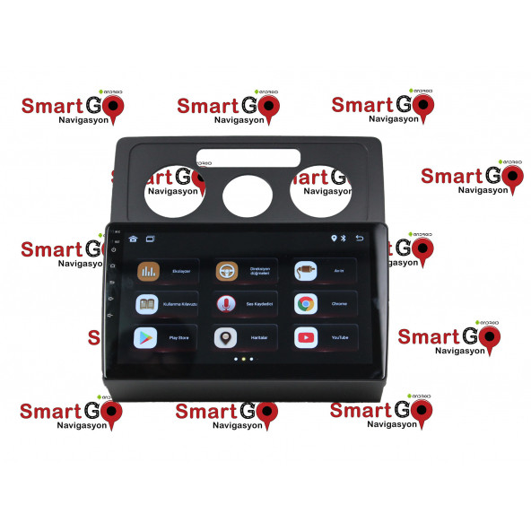VOLKSWAGEN CADDY 2004-2010 MANUEL KLİMA 10'' 4 GB MULTİMEDYA - 9