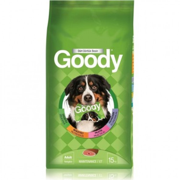 GOODY ETLİ YETİŞKİN KÖPEK MAMASI 15 KG