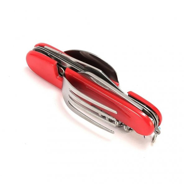 Kumanya Bıçağı, Çakı, Çatal, Kaşık Seti Küçük Boy - 5