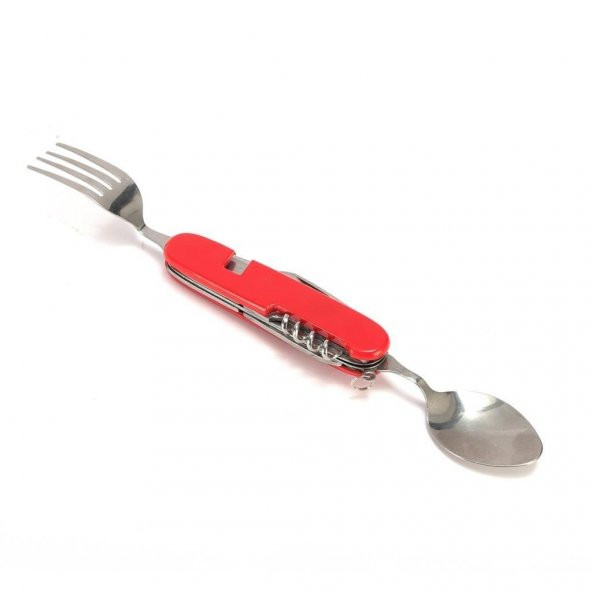 Kumanya Bıçağı, Çakı, Çatal, Kaşık Seti Küçük Boy - 7