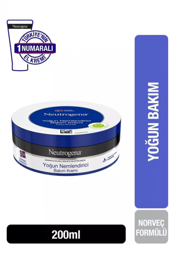 Neutrogena Norveç Formülü Yoğun Nemlendirici Bakım Kremi 200 Ml - 2