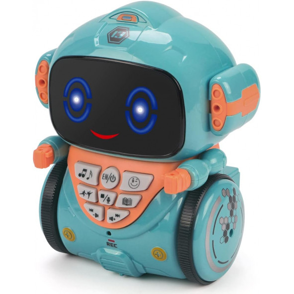 KaeKid Robot Oyuncak, Sesle Kontrollü Erken Öğrenme Akıllı Robotik