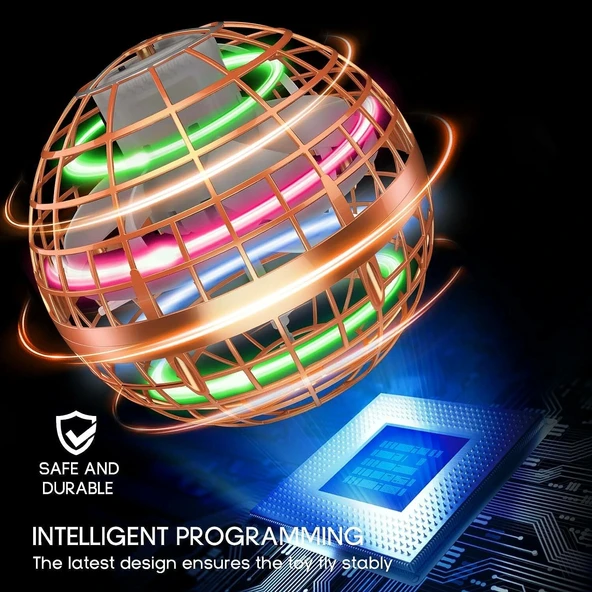 Tikduck Uçan Küre Topu ve Sihirli Değnek - Turuncu - 2