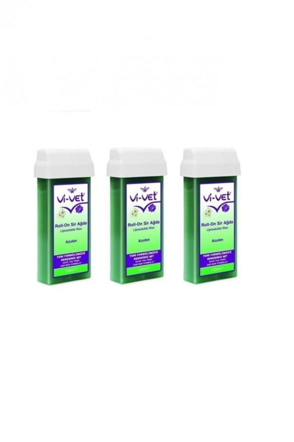 Vi-Vet Roll-On Sir Ağda Azulen 100 ml 3 Ad.