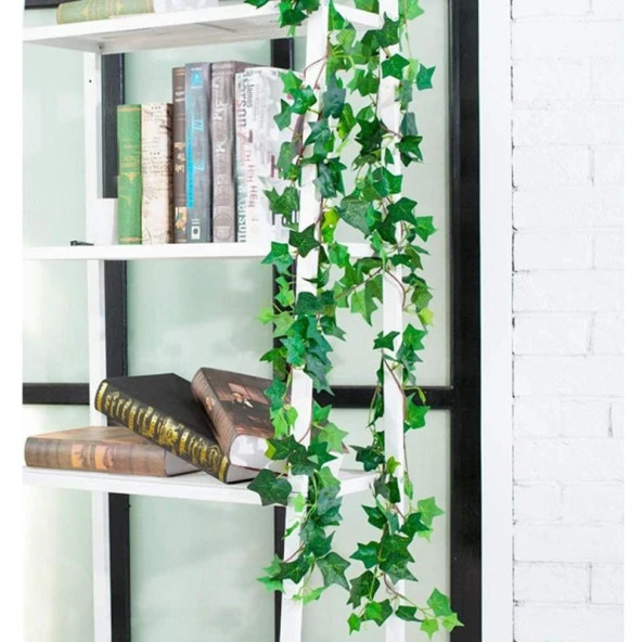 Yeşil Yapraklı Yapay Sarmaşık 230 Cm Ledsiz - 5