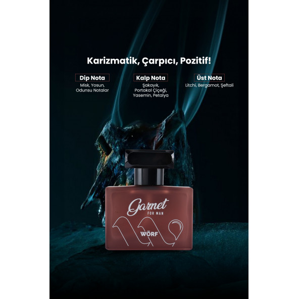 Wörf Garnet  Edc Erkek 50 ML - 2