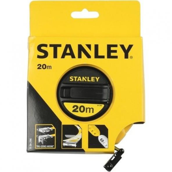 Stanley 0-34-296 Şerit Metre 20M 12,7mm - 2