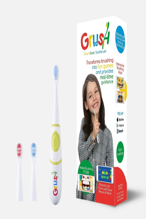 Grush Çocuklar İçin Akıllı Diş Fırçası