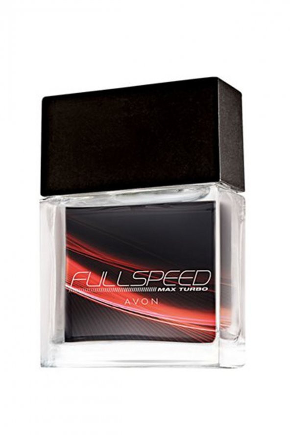 FULL SPEED EDT MEN AVON 30ML-MAX TURBO KIRMIZI ürün görseli 1