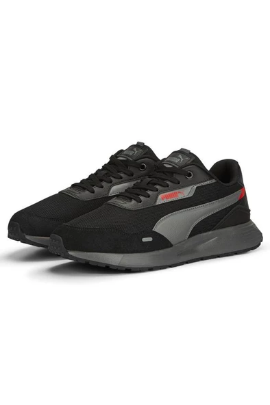 Puma Runtamed Plus Erkek Yürüyüş ve Koşu Ayakkabısı Siyah Gri 40-45 - 3