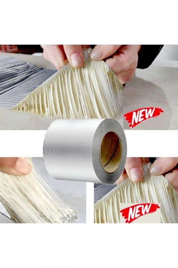 Gum Tape Sakız Bant 48 Mm X 2 Metre Alüminyum Tamir Bandı