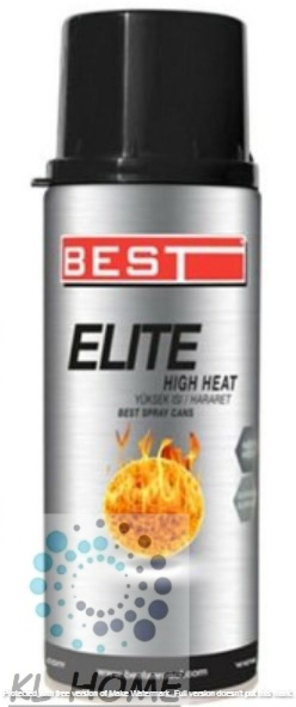 600°c Elit SİYAH Sprey Motosiklet Egzoz Soba Şömine Fırın İçin Özel Süper Isı (Hararet) 400ml - 2