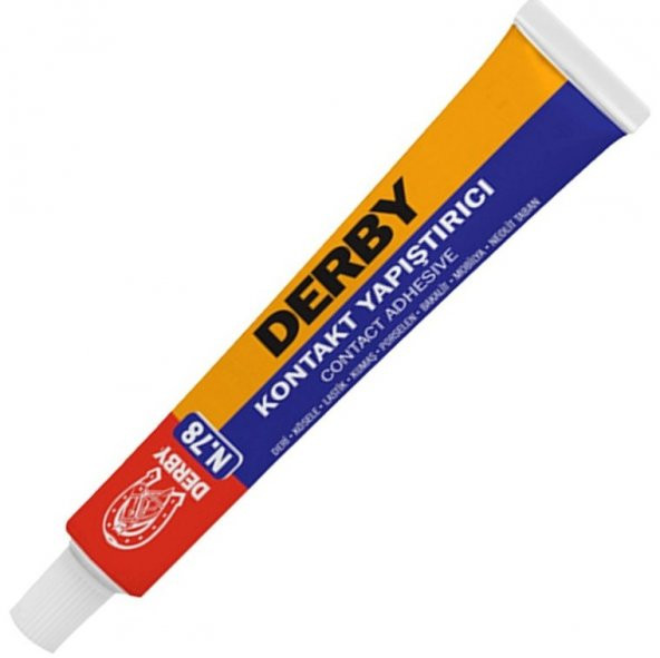 Derby Çok Amaçlı Bally Yapıştırıcı Deri Kösele Lastik, Kumaş Kağıt Tahta Cam 40Gr - 2