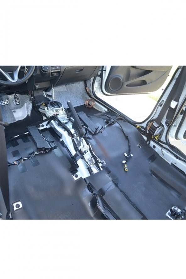 Kaput Altı Izolasyon 120x100cm 9mm Kendinden Yapışkanlı Oto Ses Ve Isı Yalıtım Süngeri Bantevi - 3