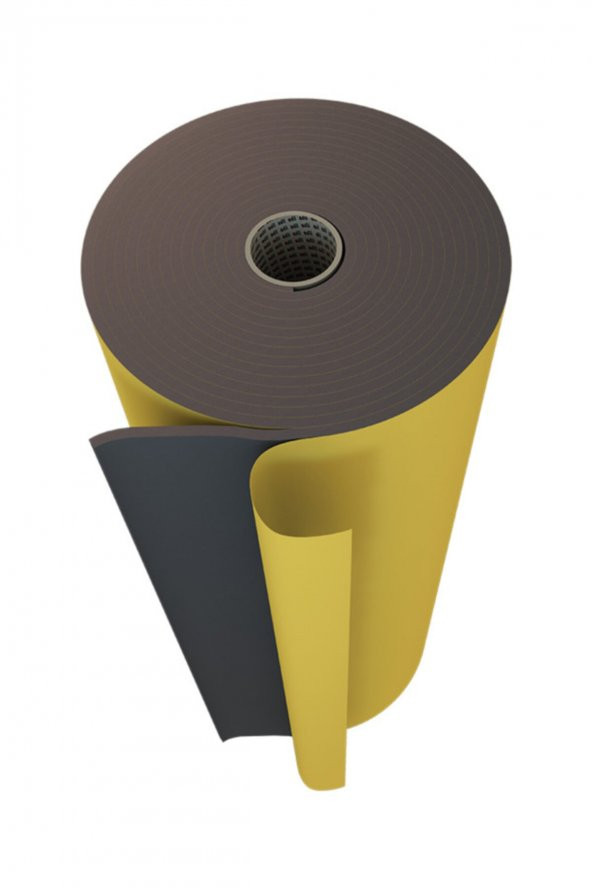 6mm 50x100cm Araç Oto Ses  Yalıtım Kauçuk Esaslı Yalıtım Malzemesi Bantlı - 2