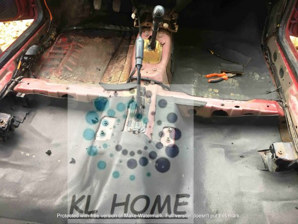 6mm 100cmx100cm YAPIŞKANLI OTO KARAVAN EV SES AKUSTİK KAUÇUK YALITIM - 2