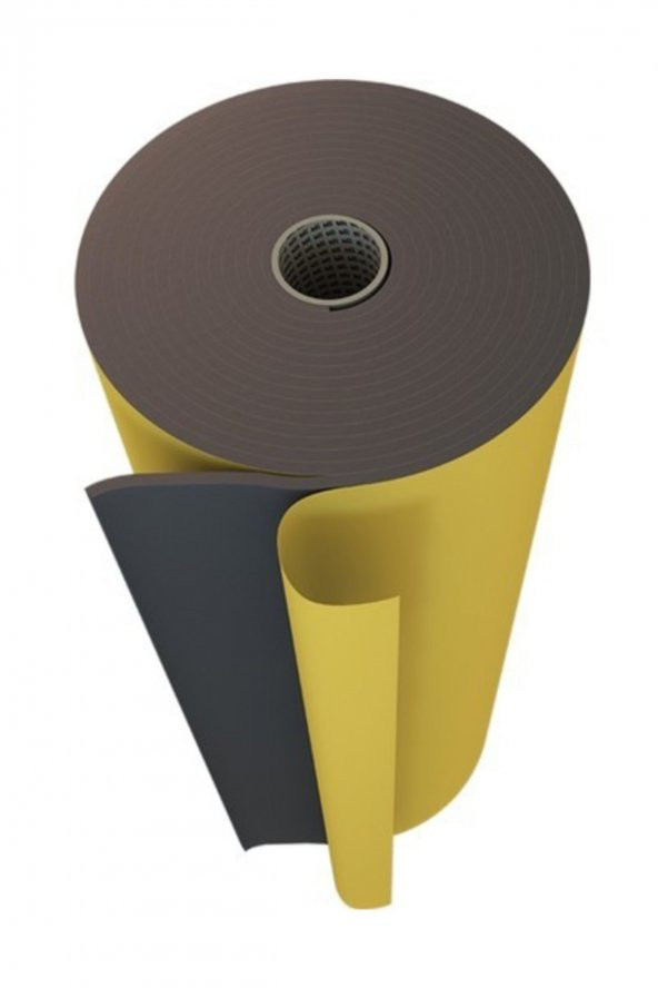 6mm 100cmx100cm YAPIŞKANLI OTO KARAVAN EV SES AKUSTİK KAUÇUK YALITIM - 3