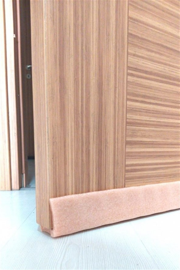 90cm Kapı Altı Soğuk Kesici Isı Yalıtımı Süngeri Kapı Altı Rüzgarlığı - Kahverengi - 3
