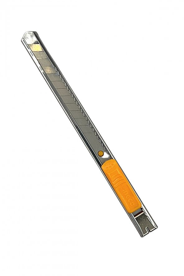 Snap-off bıçak ince cep tip  Metal Maket Bıçağı falçata 9x80 Mm