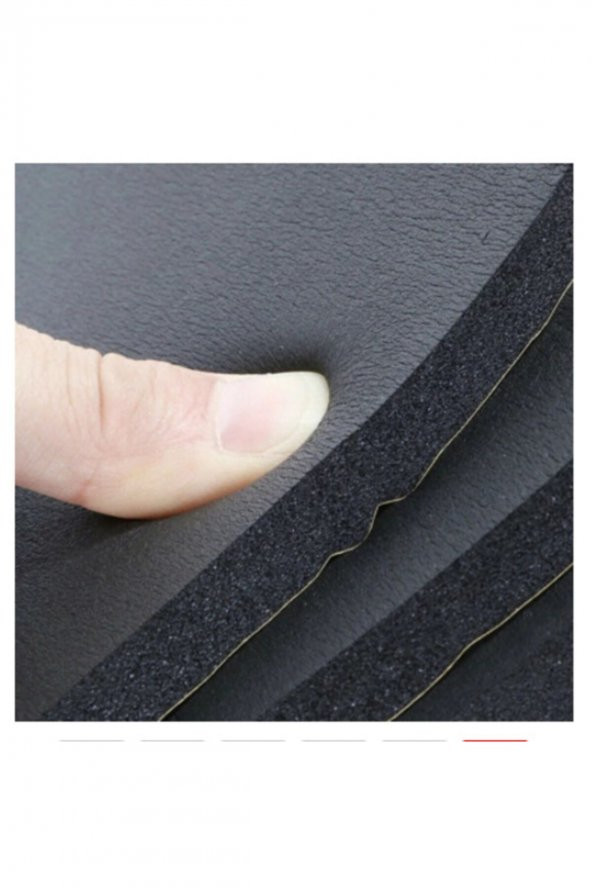 Oto Araç Kaput Ses Yalıtım Süngeri Yapışkanlı Alev Almaz 6mm 100x150 - 3