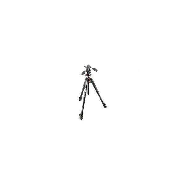 Manfrotto MK190XPRO3-3W Alüminyum Tripod Kit