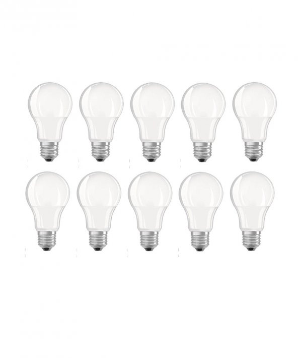 9W Bulb Led Ampul Beyaz Işık 10 Adet