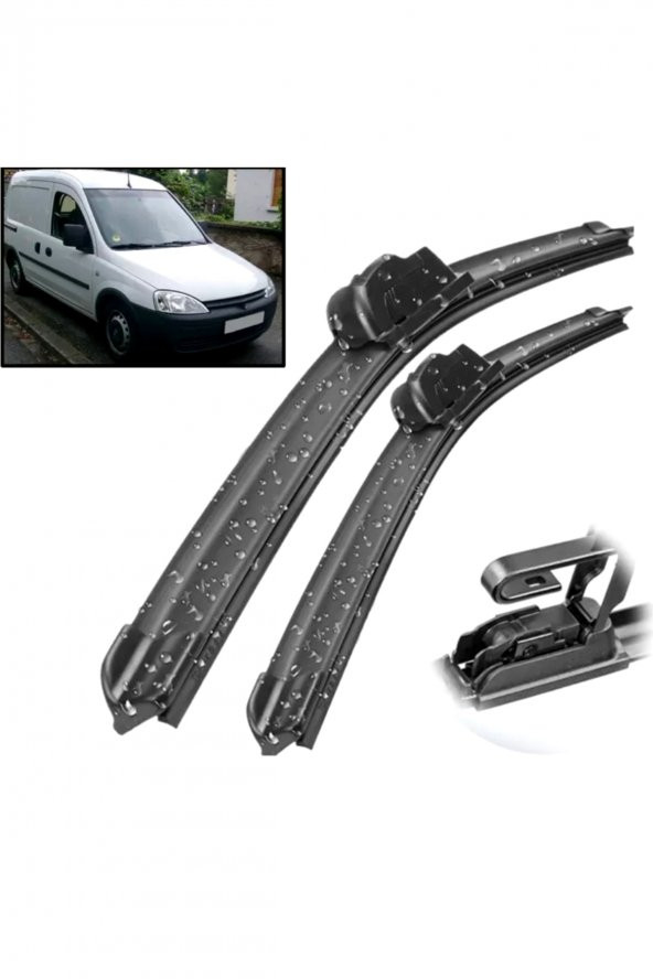 Opel Combo C Uyumlu Muz Silecek Takımı (2 Adet)