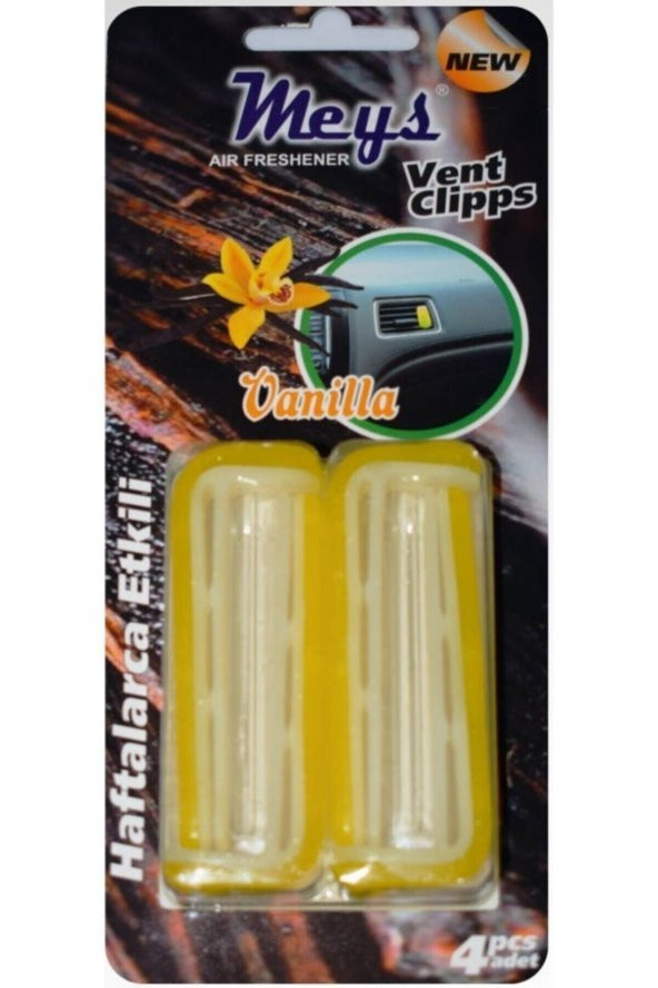 Oto Petek Kokusu Turuncu - Vanilya 1 Pakette 4 Adet Vardır ürün görseli 1